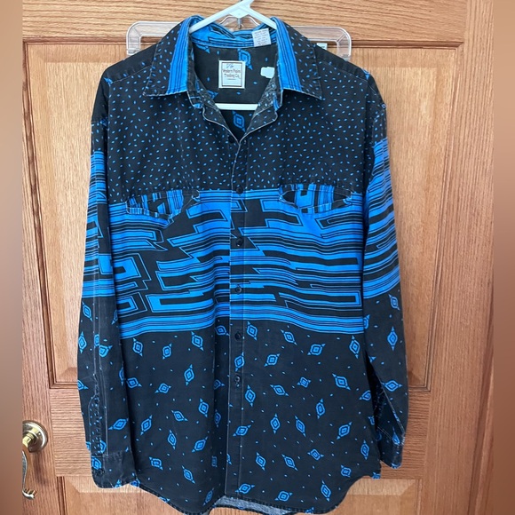 vintage Western shirt Other - Vintage Western plains trading co Western shirt